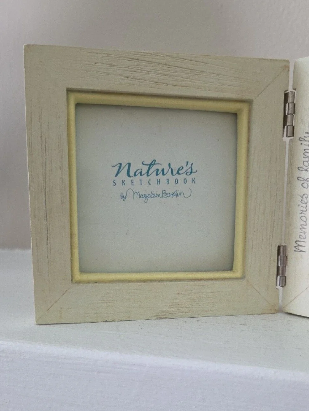Nature's Sketchbook Double Picture Frame by Marjolein Bostin